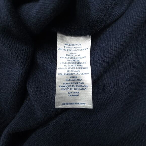 NEW Faherty Legend Sweater Shirt Navy Minimal Beachy Boho Indie Hipster Casual - Picture 6 of 7